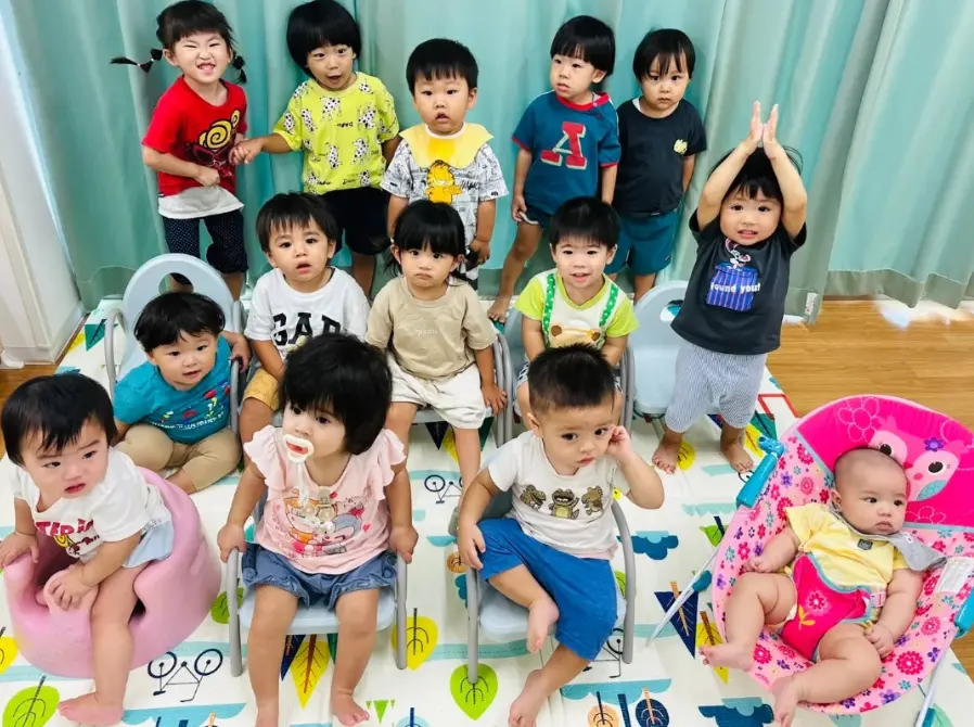 グリーンストック保育園で過ごす子どもたち