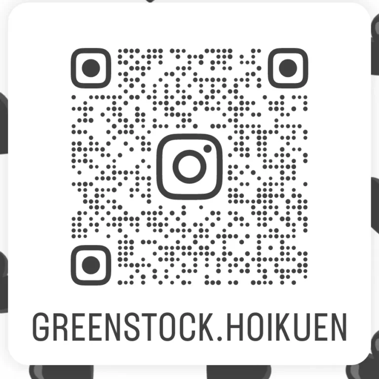 グリーンストック保育園InstagramのQRコード
